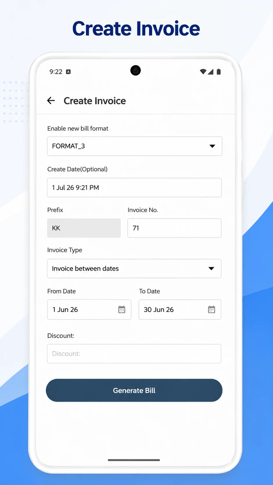 Shuttering & Scaffolding App screenshot