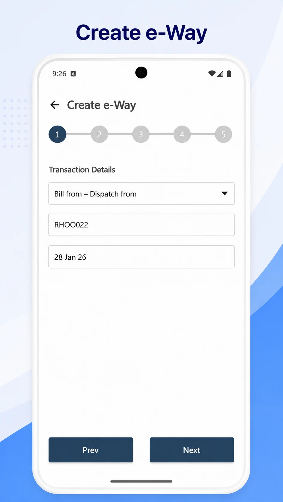 Shuttering & Scaffolding App screenshot